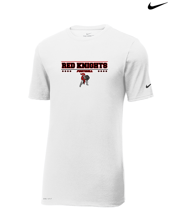 Reading HS Football Border v2 - Mens Nike Cotton Poly Tee