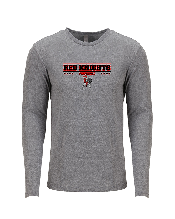 Reading HS Football Border v2 - Tri-Blend Long Sleeve