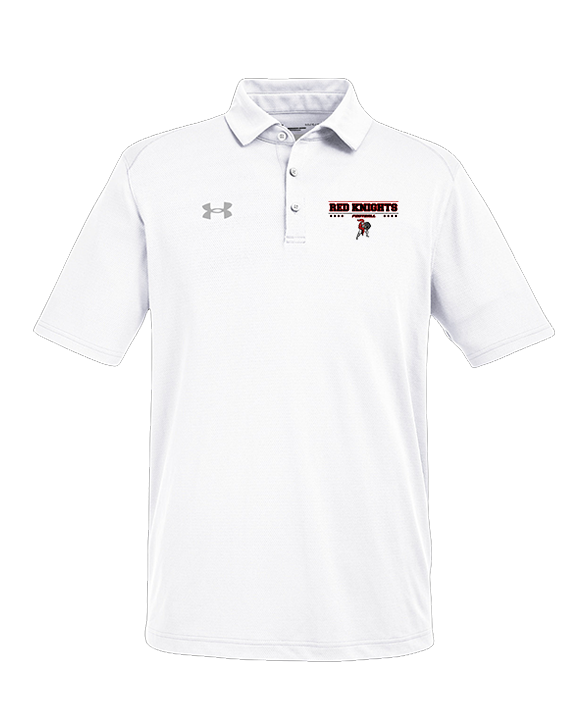 Reading HS Football Border v2 - Under Armour Mens Tech Polo