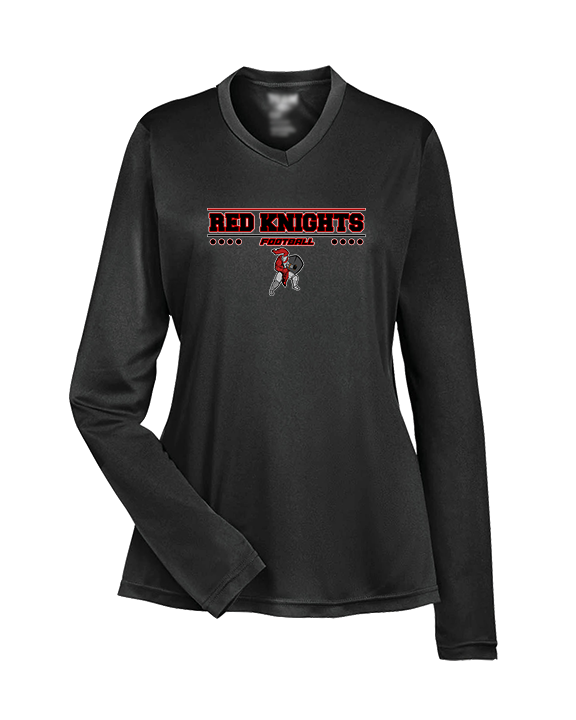 Reading HS Football Border v2- Womens Performance Longsleeve