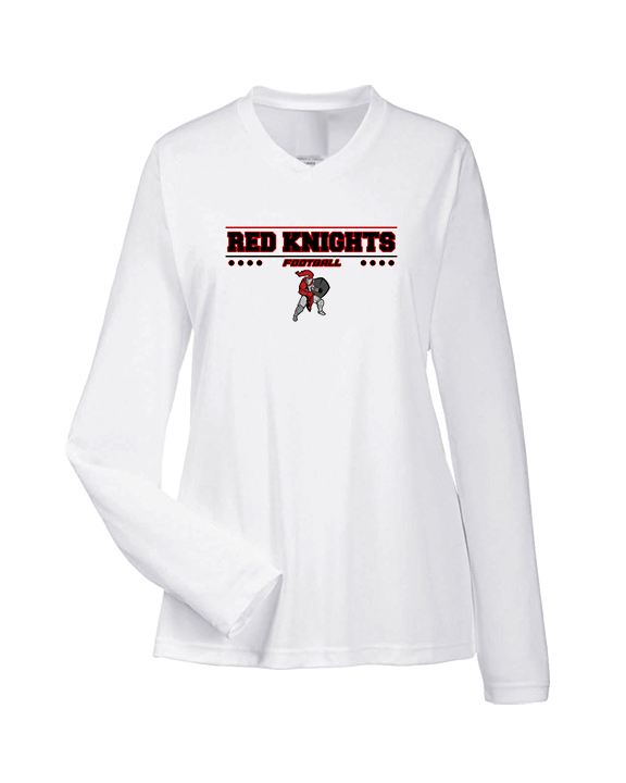 Reading HS Football Border v2- Womens Performance Longsleeve