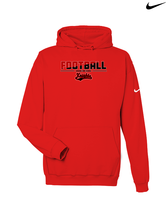 Reading HS Football Cut v2 - Nike Club Fleece Hoodie