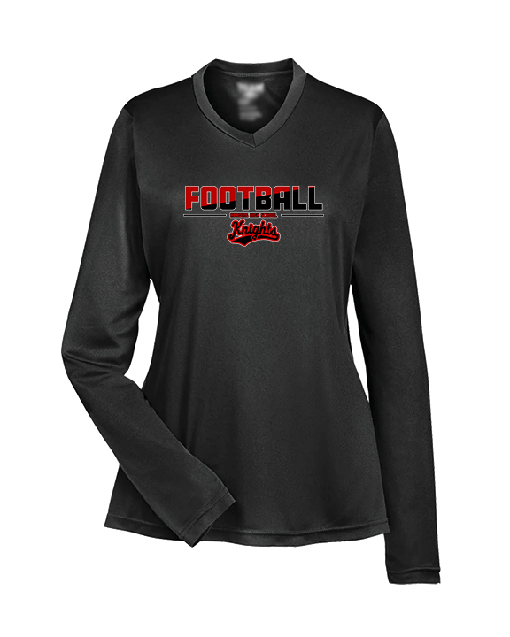 Reading HS Football Cut v2 - Womens Performance Longsleeve