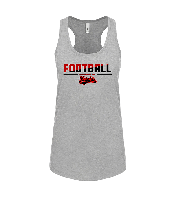 Reading HS Football Cut v2 - Womens Tank Top