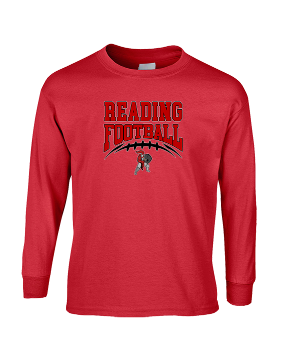 Reading HS Football School Football v2 - Cotton Longsleeve