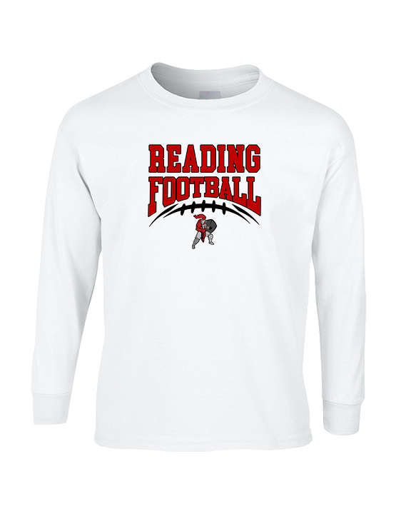 Reading HS Football School Football v2 - Cotton Longsleeve