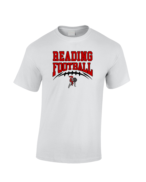 Reading HS Football School Football v2 - Cotton T-Shirt