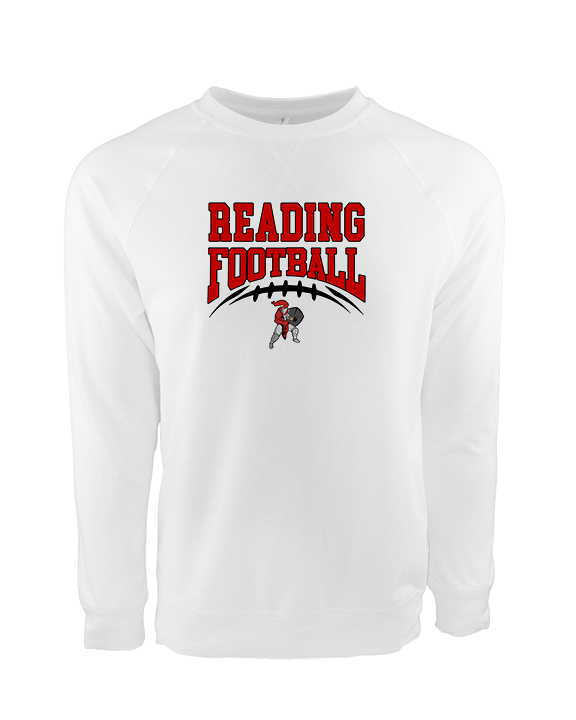 Reading HS Football School Football v2 - Crewneck Sweatshirt