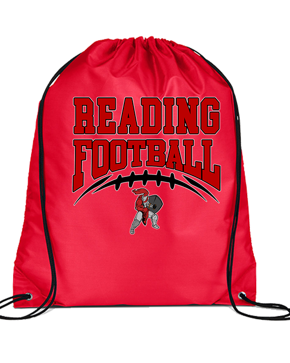 Reading HS Football School Football v2 - Drawstring Bag