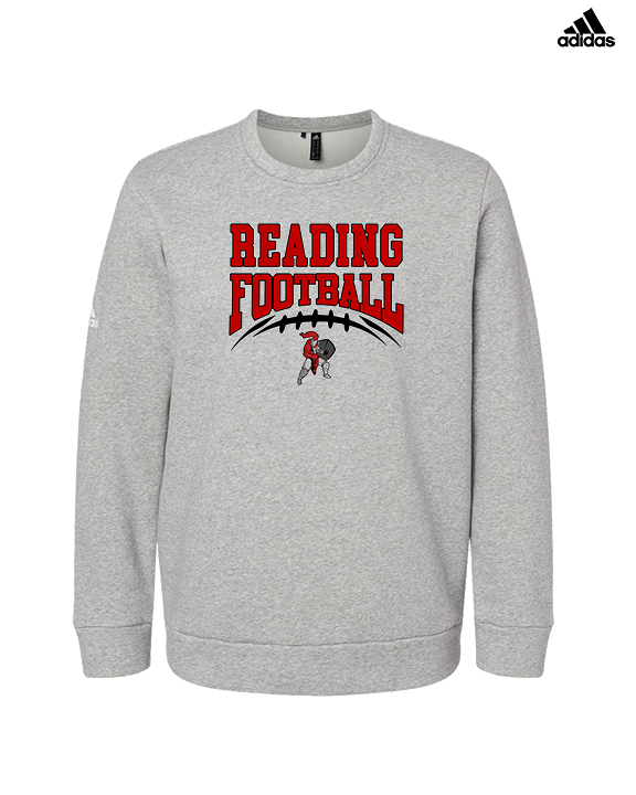 Reading HS Football School Football v2 - Mens Adidas Crewneck