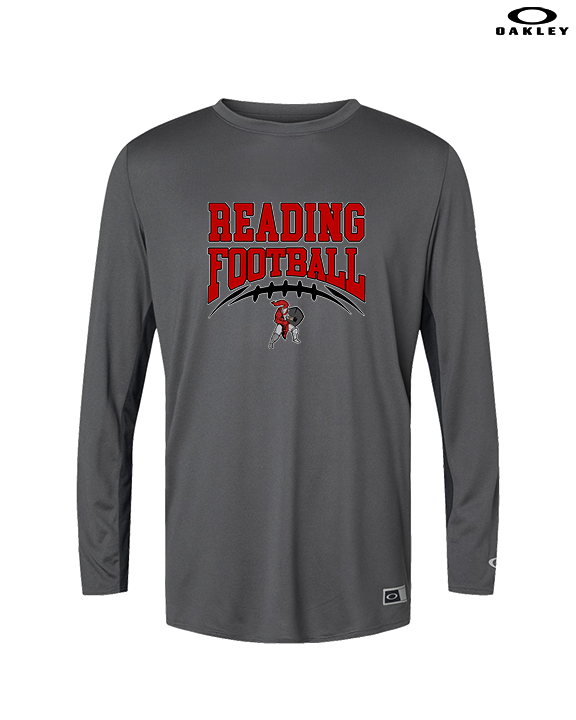 Reading HS Football School Football v2 - Mens Oakley Longsleeve