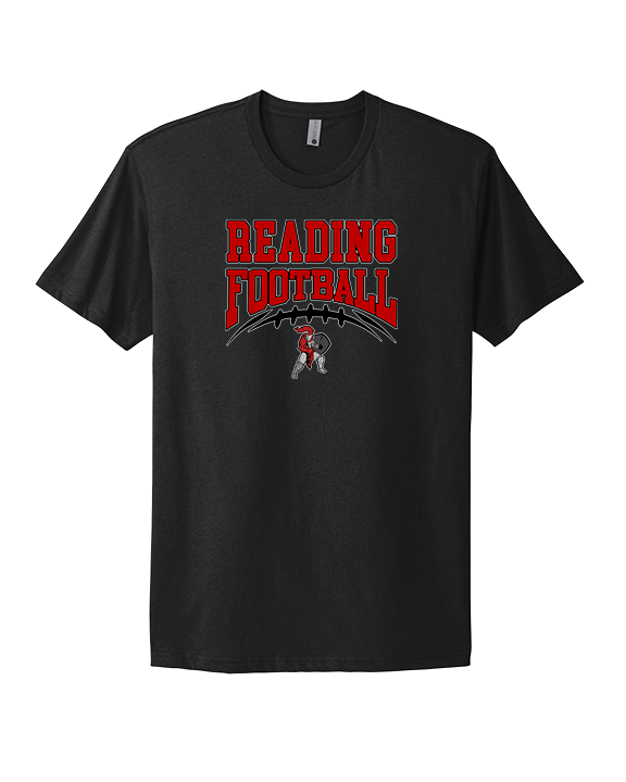 Reading HS Football School Football v2 - Mens Select Cotton T-Shirt