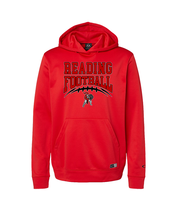 Reading HS Football School Football v2 - Oakley Performance Hoodie