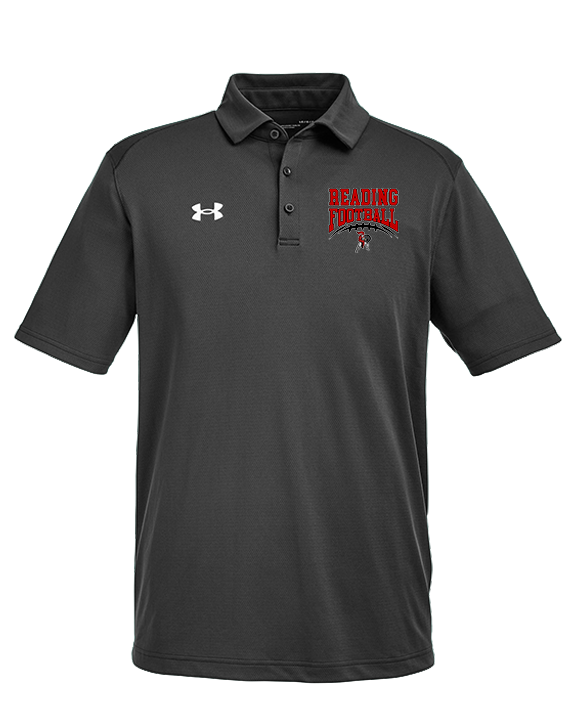 Reading HS Football School Football v2 - Under Armour Mens Tech Polo