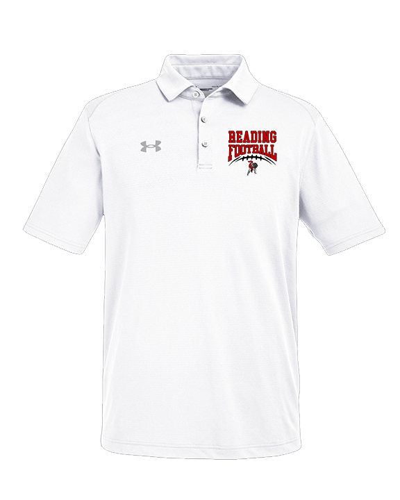 Reading HS Football School Football v2 - Under Armour Mens Tech Polo