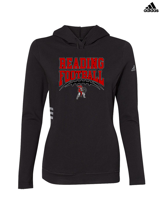 Reading HS Football School Football v2 - Womens Adidas Hoodie