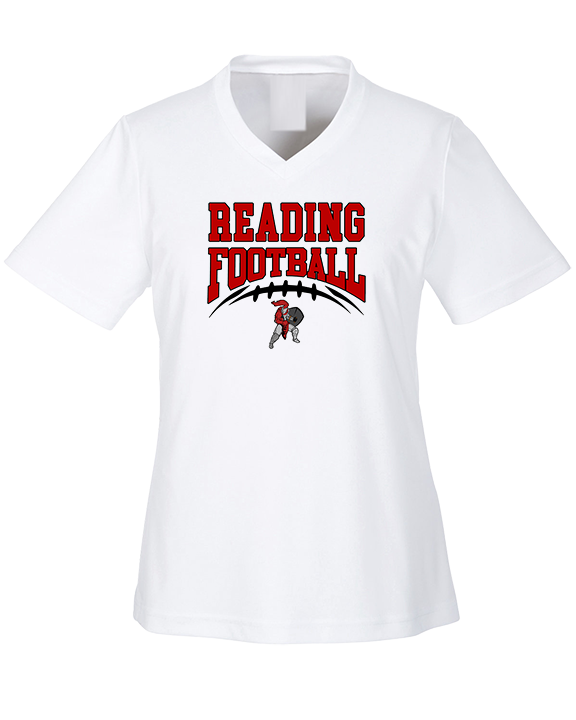 Reading HS Football School Football v2 - Womens Performance Shirt