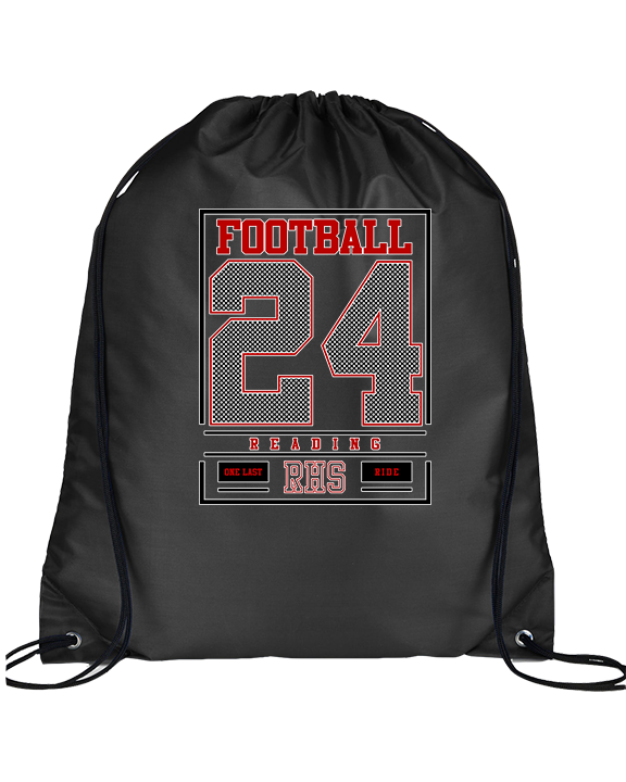 Reading HS Football Last Rider v2 - Drawstring Bag