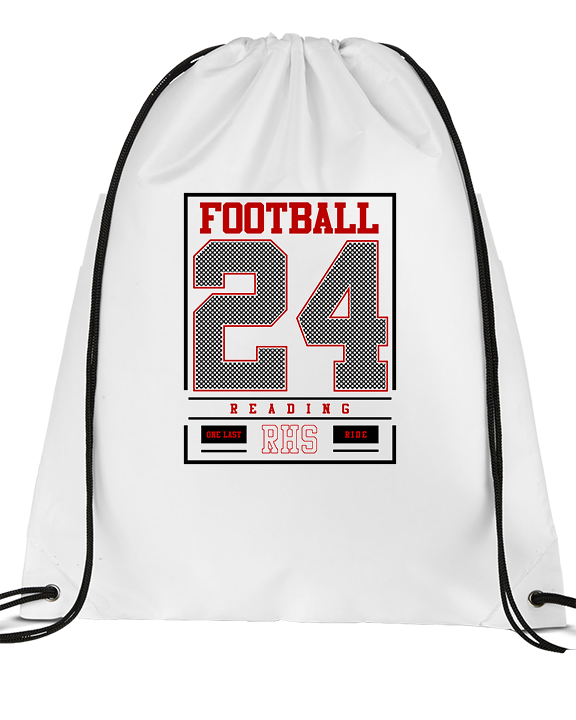 Reading HS Football Last Rider v2 - Drawstring Bag