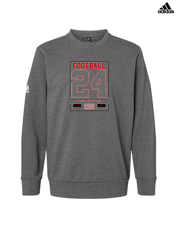 Reading HS Football Last Rider v2 - Mens Adidas Crewneck