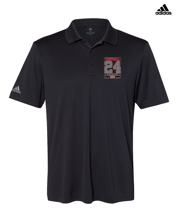 Reading HS Football Last Rider v2 - Mens Adidas Polo