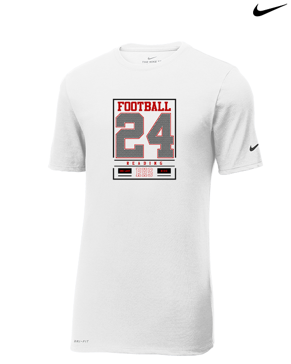 Reading HS Football Last Rider v2 - Mens Nike Cotton Poly Tee