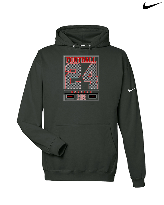 Reading HS Football Last Rider v2 - Nike Club Fleece Hoodie