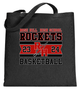 Rose Hill HS Boys Basketball Stamp - Tote