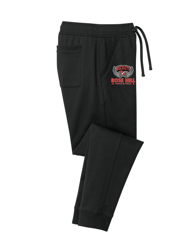 Rose Hill HS Track and Field Stacked - Cotton Joggers (Player Pack)