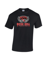 Rose Hill HS Track and Field Stacked - Cotton T-Shirt (Player Pack)