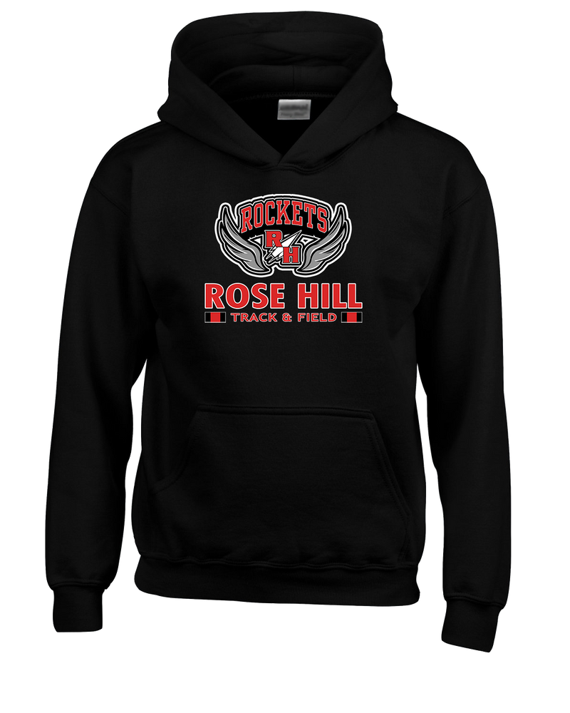 Rose Hill HS Track and Field Stacked - Cotton Hoodie (Player Pack)