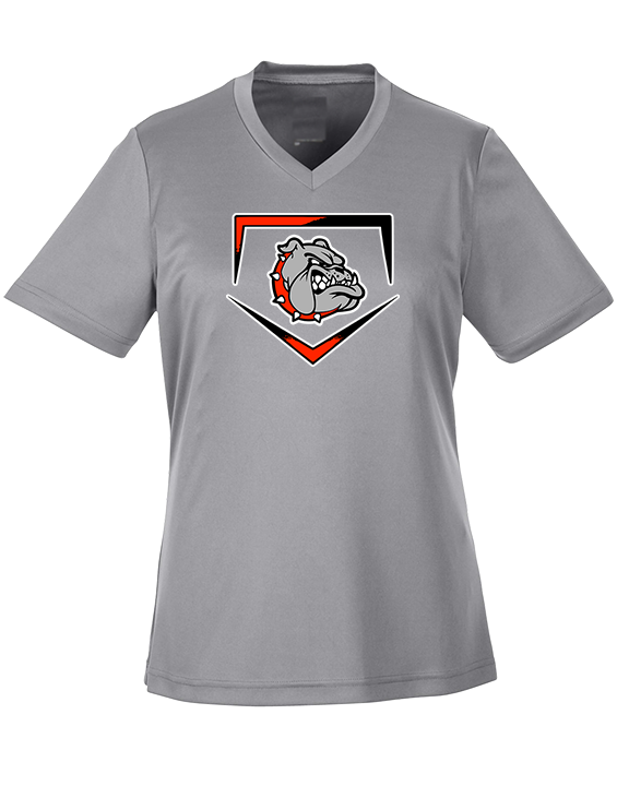 Rossville Dawgs 9U Baseball Plate - Womens Performance Shirt