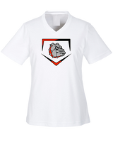 Rossville Dawgs 9U Baseball Plate - Womens Performance Shirt