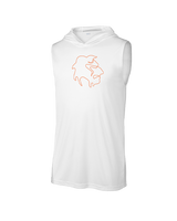 Apple Valley HS Football Devil Head - Sport-Tek Competitor Sleeveless Hoodie