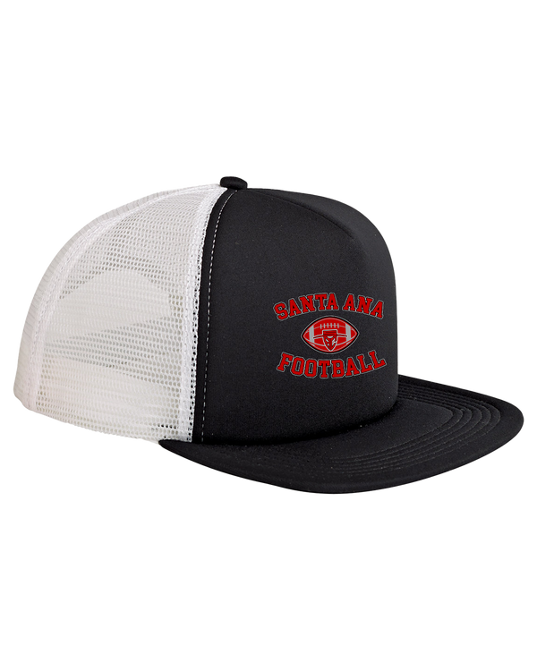 Santa Ana College Football Curve Updated - Foam Front Trucker Cap