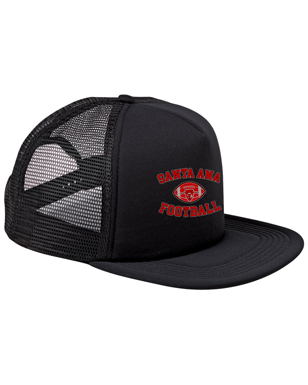 Santa Ana College Football Curve Updated - Foam Front Trucker Cap