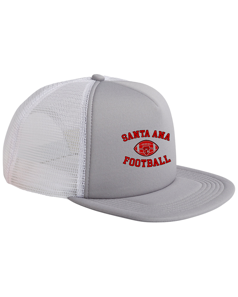 Santa Ana College Football Curve Updated - Foam Front Trucker Cap