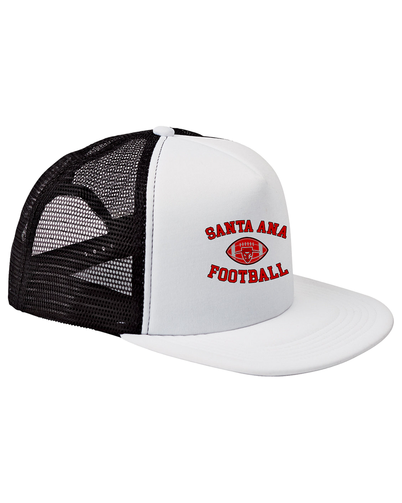 Santa Ana College Football Curve Updated - Foam Front Trucker Cap