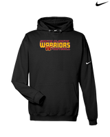 Santa Clarita Warriors Football Bold - Nike Club Fleece Hoodie