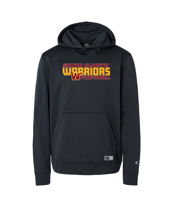 Santa Clarita Warriors Football Bold - Oakley Performance Hoodie