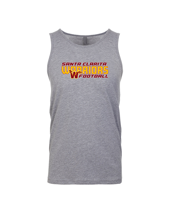 Santa Clarita Warriors Football Bold - Tank Top