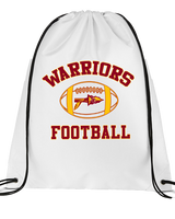 Santa Clarita Warriors Football Custom - Drawstring Bag