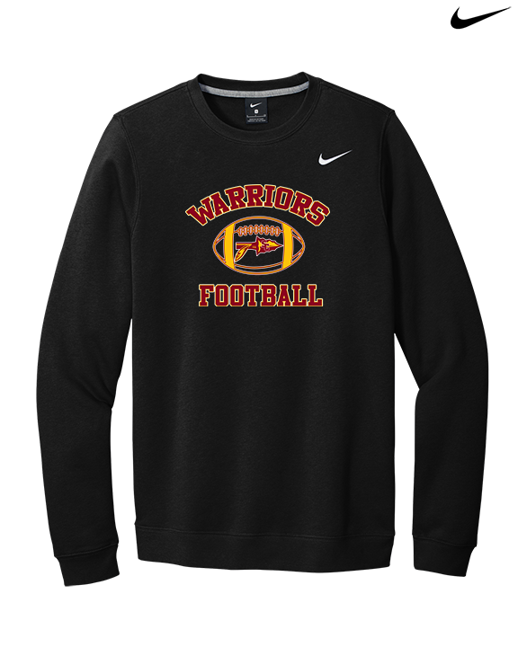 Santa Clarita Warriors Football Custom - Mens Nike Crewneck