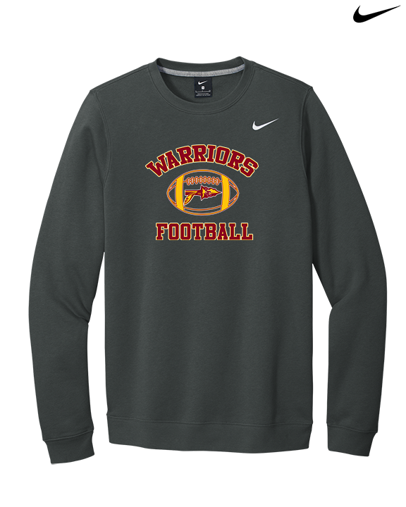 Santa Clarita Warriors Football Custom - Mens Nike Crewneck