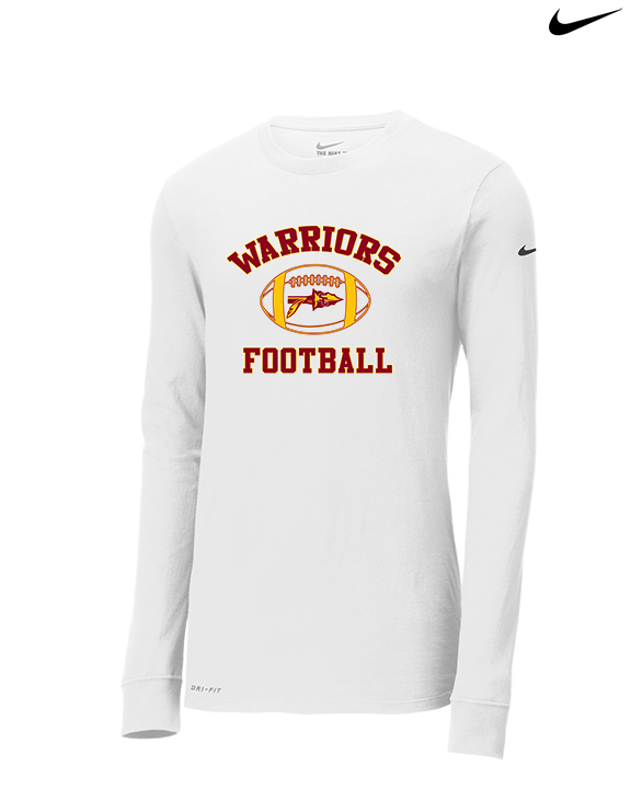 Santa Clarita Warriors Football Custom - Mens Nike Longsleeve