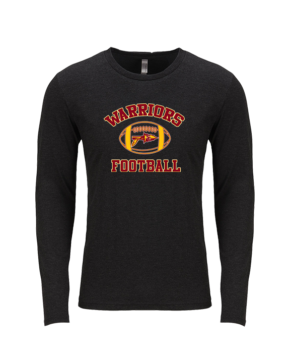 Santa Clarita Warriors Football Custom - Tri-Blend Long Sleeve