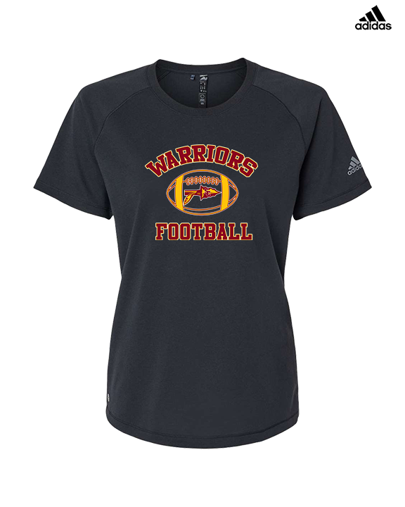 Santa Clarita Warriors Football Custom - Womens Adidas Performance Shirt