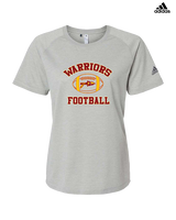 Santa Clarita Warriors Football Custom - Womens Adidas Performance Shirt