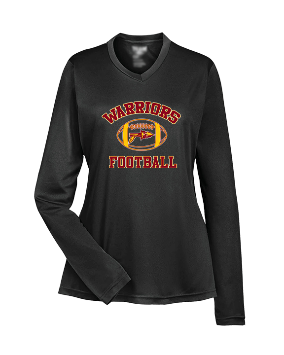 Santa Clarita Warriors Football Custom - Womens Performance Longsleeve