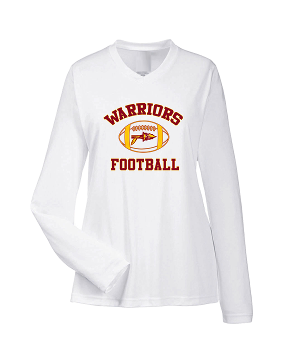 Santa Clarita Warriors Football Custom - Womens Performance Longsleeve